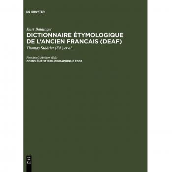 Dictionnaire Etymologique De L'ancien Francais, Deaf