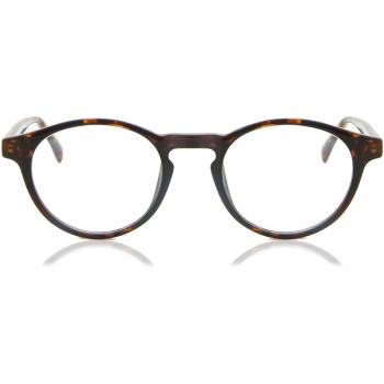 Oval Full Rim Plastic Men's Prescription Glasses Tortoiseshell Size 48
