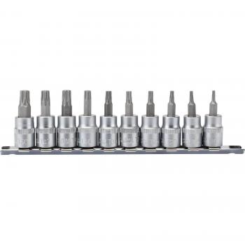 DRAPER 3/8 Sq. Dr. Draper TX STAR Plus Socket Bit Set (10 Piece) | 16339