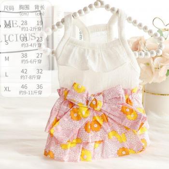 Chic Vintage Dog Dress for Poodles