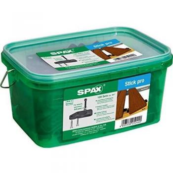 Bâtonnets Spax pour terrasse, 120 unités