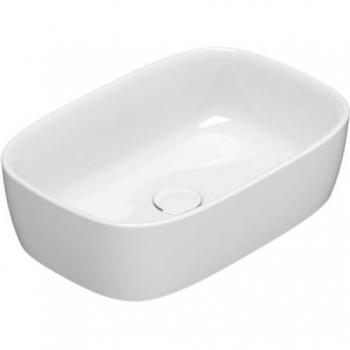 Céramique Globo Genesis Lavabo 55 × 37 cm, blanc