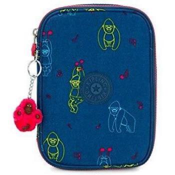 Kipling 100 Pens Trousses, 21 cm, 1.5 litres, Multicolore