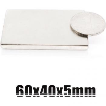 60mm Rare Earth Block Magnet