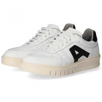 Zapatos Art 1777 Nappa White-Black para Hombre/Mujer