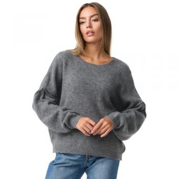 PM SELECTED Damen U-Boot Ausschnitt Strickpullover Einheitsgröße