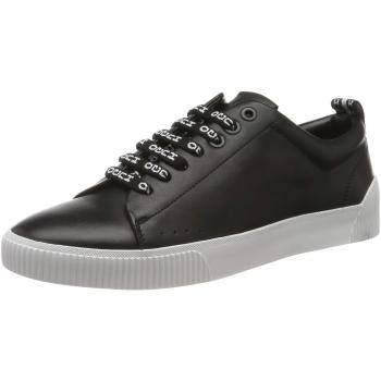 HUGO Men's Zero_Tenn_narb Low-Top Sneakers, Black 1