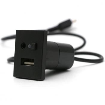 Conector Compacto USB para Panel de Interruptores