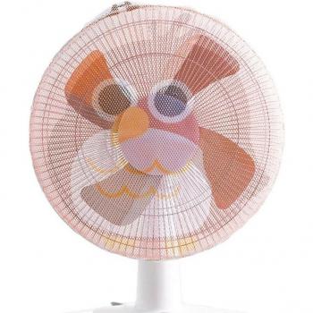 White Mesh Cover for Electric Fan Finger Protection