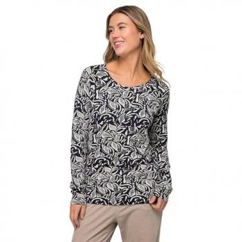 LAURASON Allover Print T-Shirt für Damen