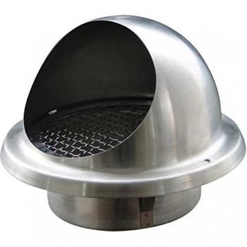 Dispositif de prise d'air mural en acier inoxydable