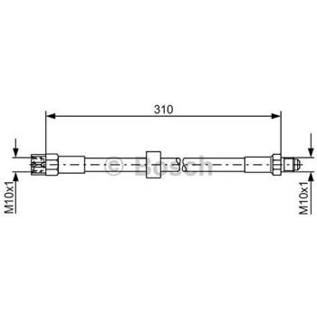 Bosch Brake Hose #1987476128