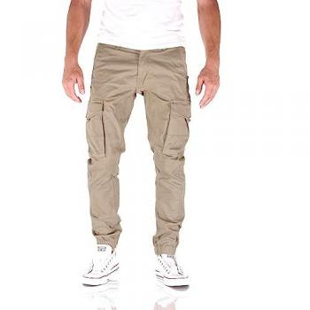 Jack & Jones Cargohose mit geradem Bein Paul Flake