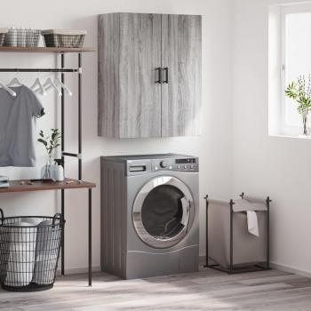 Sonoma Grey Wall Mounted Cabinet 69.5x34x90 cm vidaXL