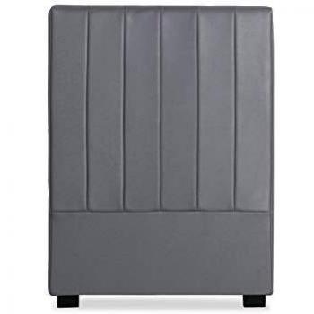 Mabel Tête de lit, 90 cm, Bois, Gris