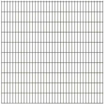 Pannelli Recinzione 2D VidaXL – 25 unità, 2008 × 2030 mm – 50 m – Finitura Argento