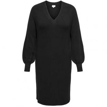 ONLY CARMAKOMA Strickkleid »CARKATIA LS V-NECK DRESS KNT