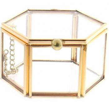 Soporte para joyas de vidrio