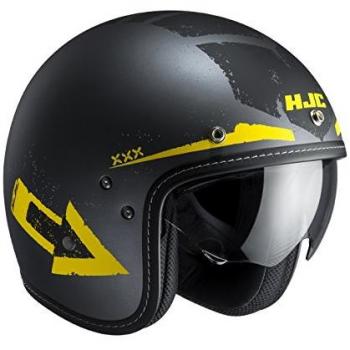 Casco Moto HJC FG‑70S “Jet” – Nero & Giallo, MC‑3F, L