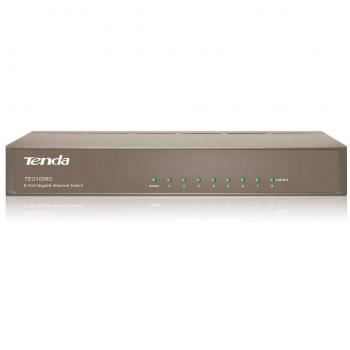 Switch Ethernet Bureau Boîtier Métal Tenda TEG1008D