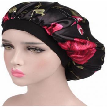 Bonnet de soin des cheveux en satin