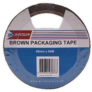 GOSECURE PACKAGING TAPE 50MMX66M PK6 GLD