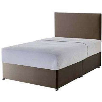 Silentnight Non-Storage Slate Grey Divan