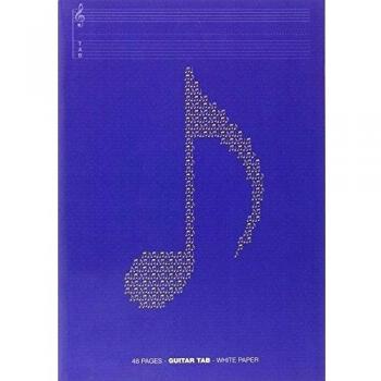 Quaderno di Musica per Chitarra con Tablatura