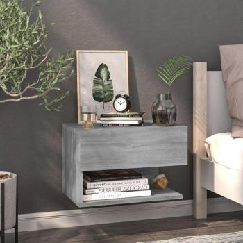 Table de chevet murale avec rangement