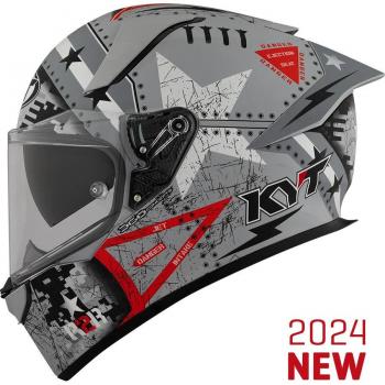 Kyt Casco Total R2R Max Assault Gris Mate
