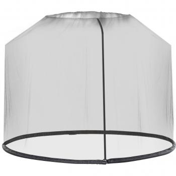 Mosquitera para Parasol de Jardín Ø3 m con Tubo Rellenable de Agua