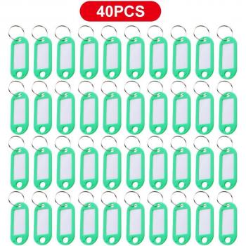 Clear Window Luggage ID Tags