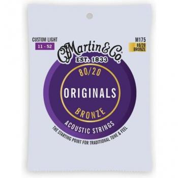 Martin M175 Cordes de guitare folk
