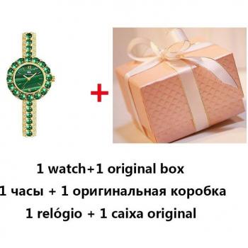 Reloj de Mujer Bs Bee Sister con Esfera Pequeña y Diamante Verde 2022