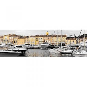 Peinture Murale Port Saint-Tropez 30x97 cm
