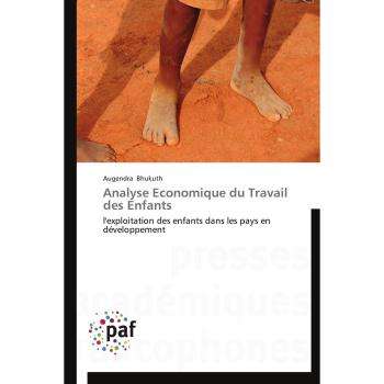 Bhukuth, Augendra: Analyse Economique du Travail des Enfants