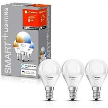Bombilla Esférica LEDVANCE Smart+ 40 W E14 con Wifi