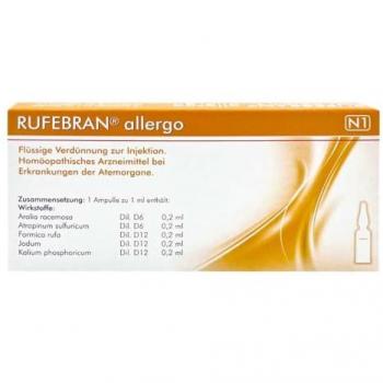 RUFEBRAN Allergie Ampullen 10 Stück