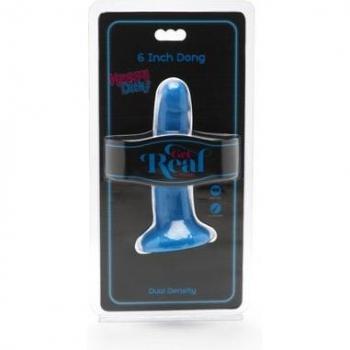 Happy Dicks Dildo 12 cm Blau