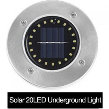 Iluminación Solar LED para Exterior, Resistente al Agua