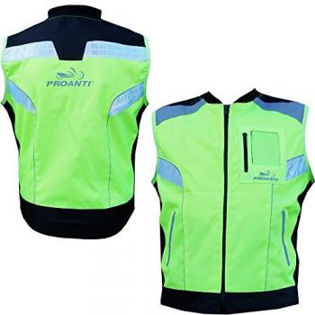 PROANTI Reflexionsweste für Motorradfahrer 5XL