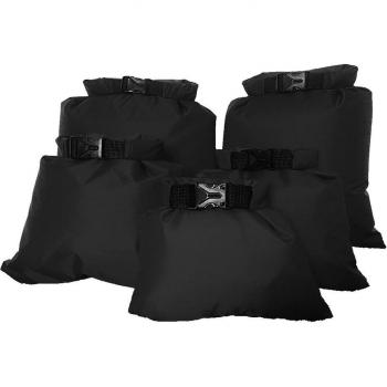 Five-Piece Dry Bag Set for Boating and Hiking