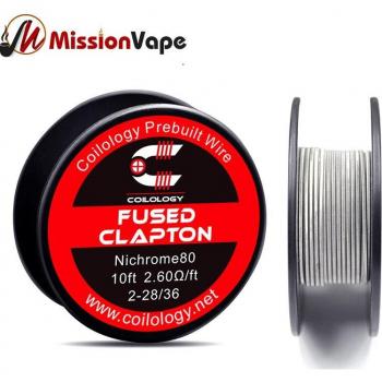 Coilology NI80 Clapton Draht 2x28/36 AWG 2,6 Ohm 3 Meter