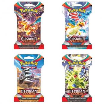 Display Booster Pokémon TCG Scarlet & Violet 03 con copertura (24)