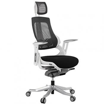 Fauteuil de bureau – ALTEREGO – TEKNIK – Noir – Textile – 69x65x136 cm