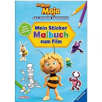 Die Biene Maja: Mein Sticker-Malbuch zum Film