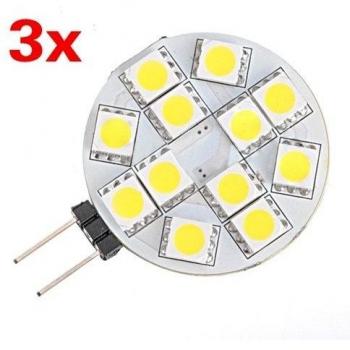 Foco LED SODIAL G4 12 SMD 5050 2 W en Blanco Caliente
