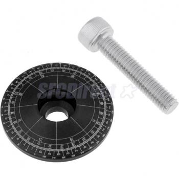 Tapa de dirección de bicicleta 1 1/8'' (28,6mm) de aleación