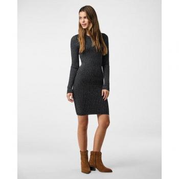 Black‑Edition Strickkleid CRISTA – Größe XL, Frauen