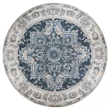 Tapis d’intérieur Havana couleur marine 200 × 200 × 1 cm